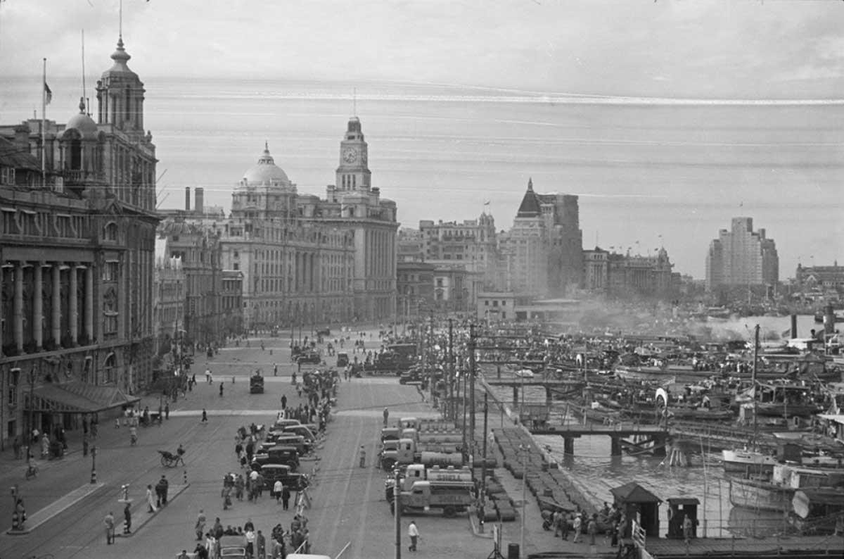 shanghai the bund paris of the east 1937