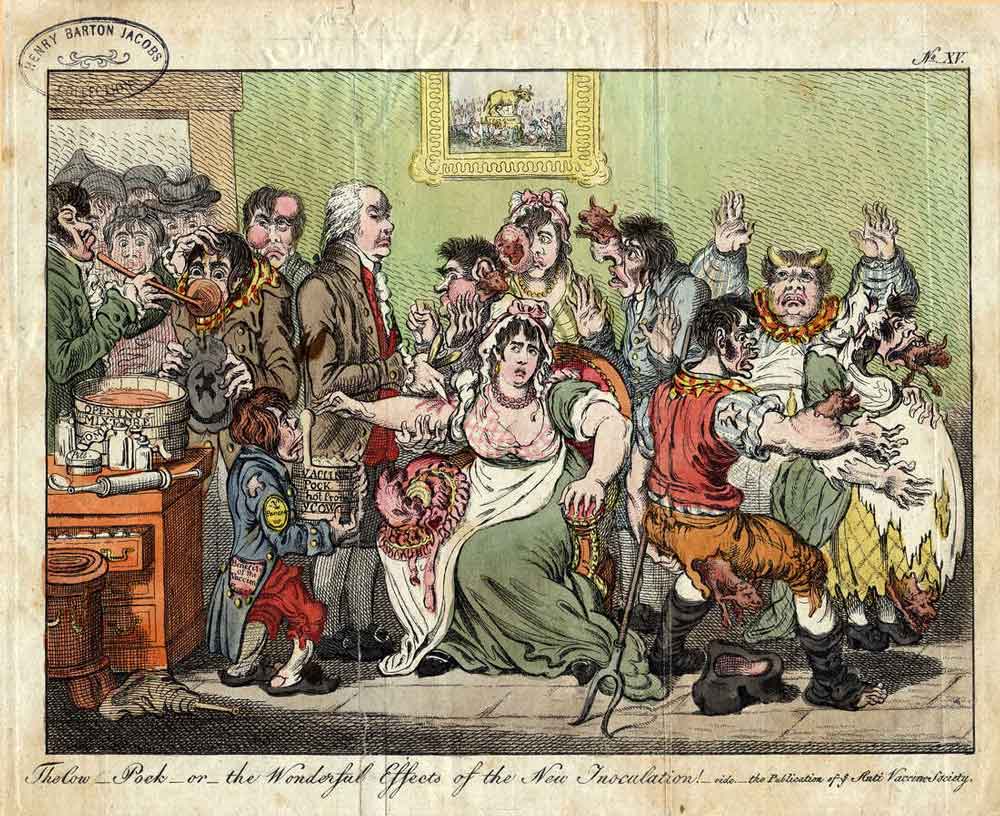 smallpox cartoon gillray 1802