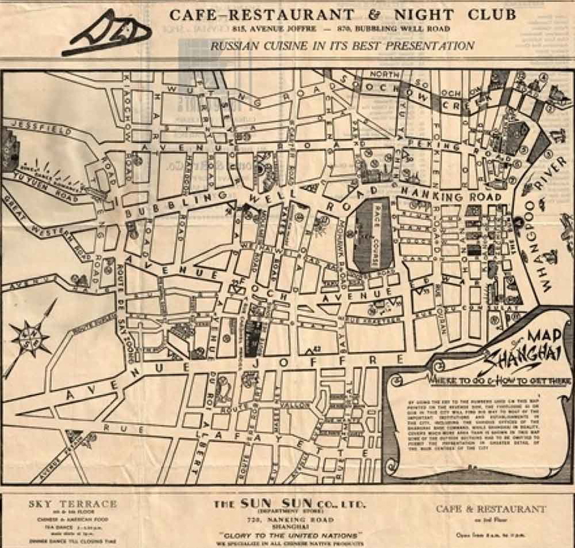 sun sun company guide map americans entertainment 1930