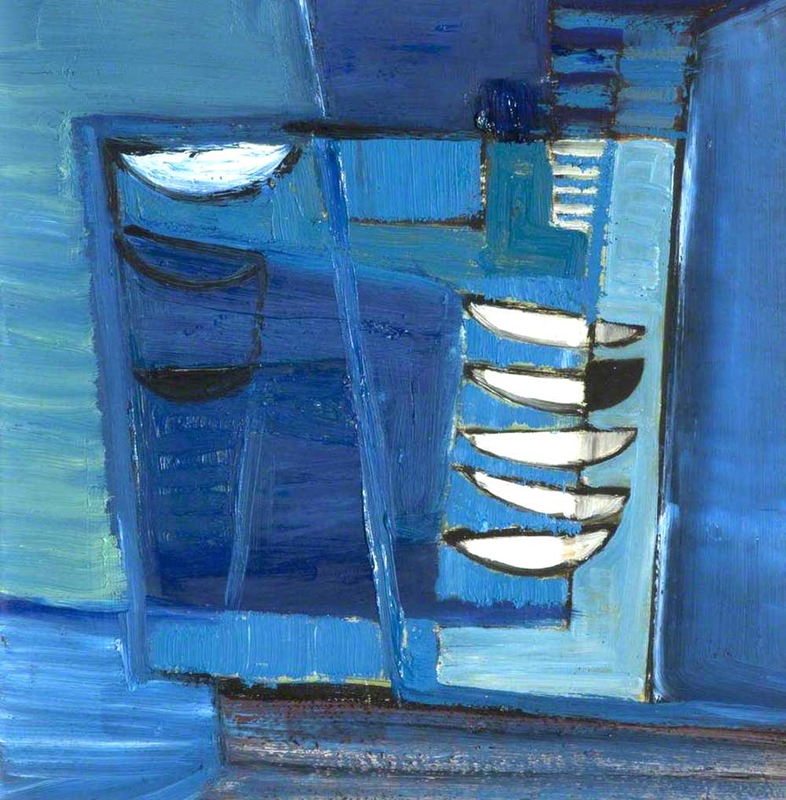 terry frost walking down quays painting