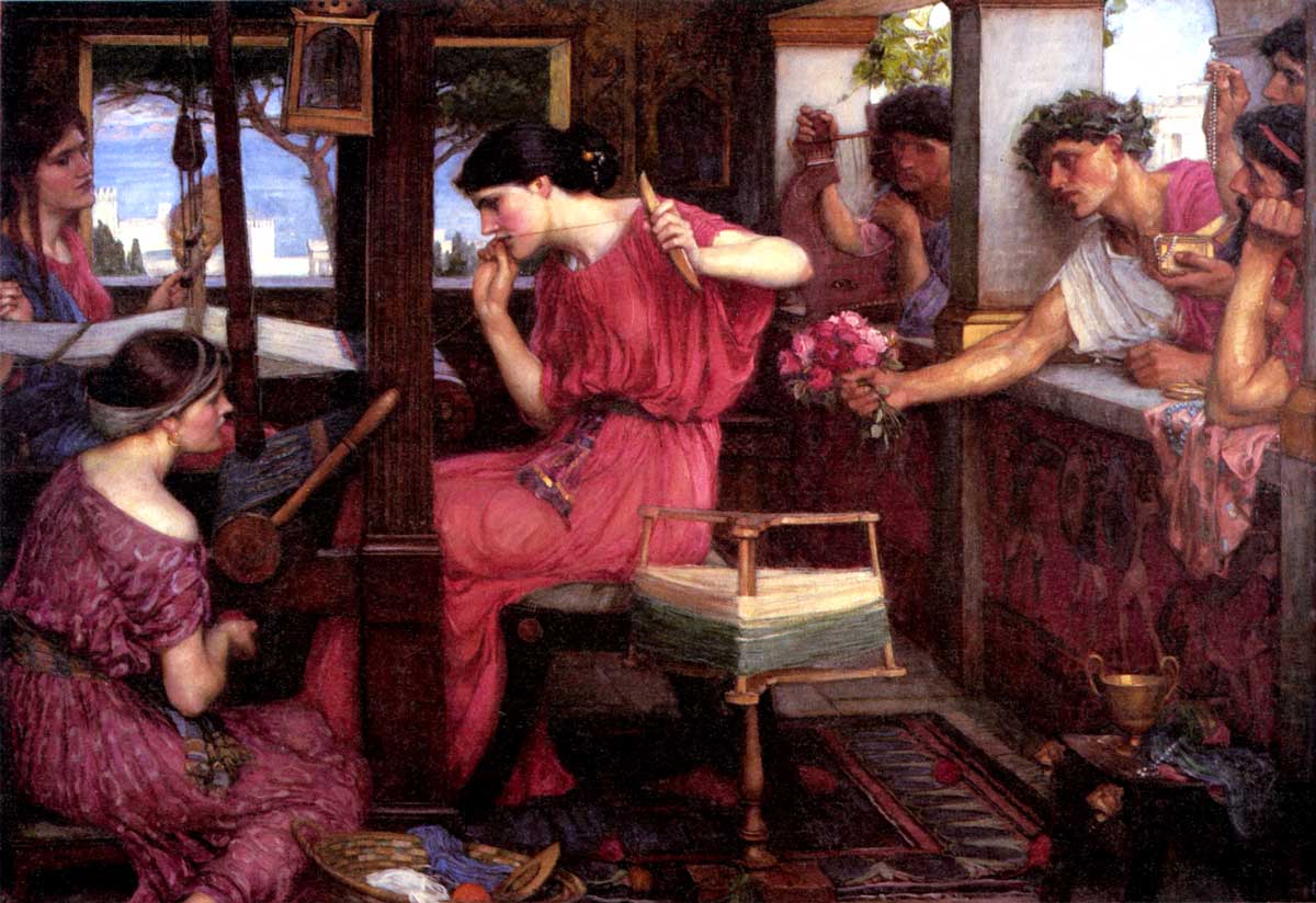 waterhouse penelope suitors