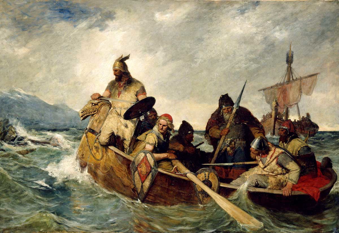 wergeland 1877 norwegians land in iceland 872