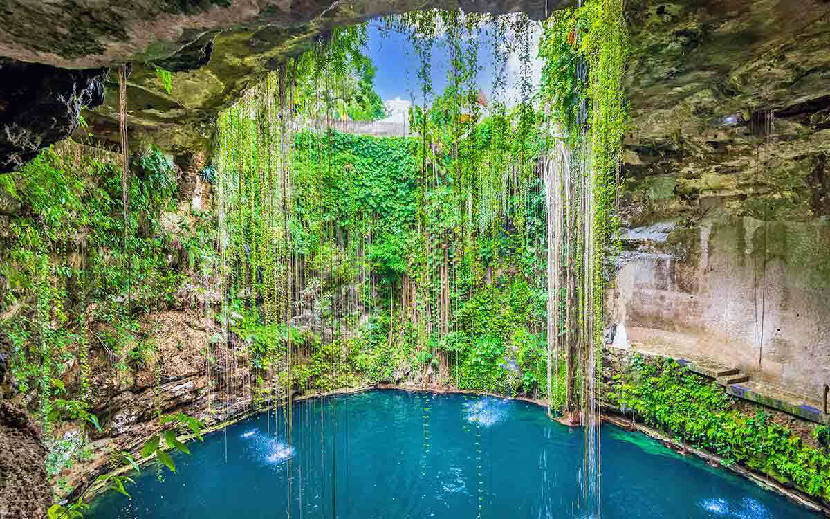 The Sacred Xtoloc Cenote in Chichen Itza