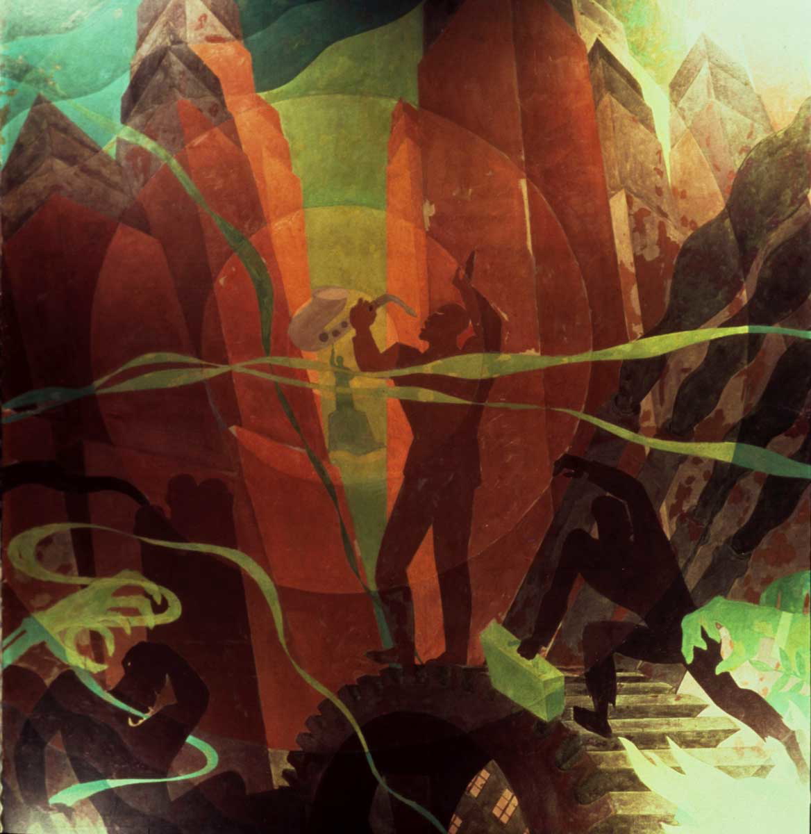 aaron douglas song of the towers