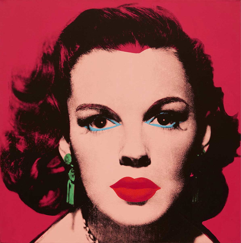 andy warhol judy red