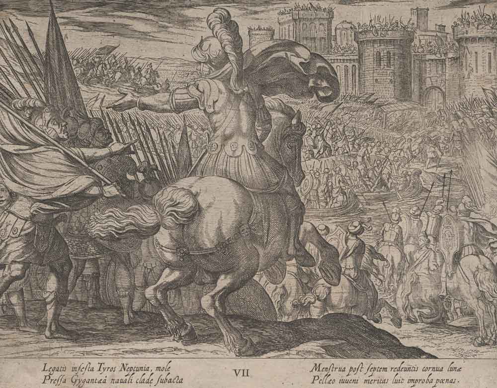 antonio tempesta alexander attacking tyre sea etching met