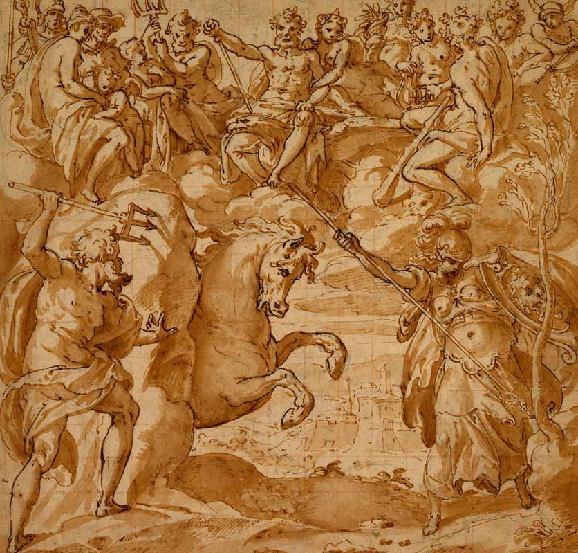 athena poseidon contest drawing