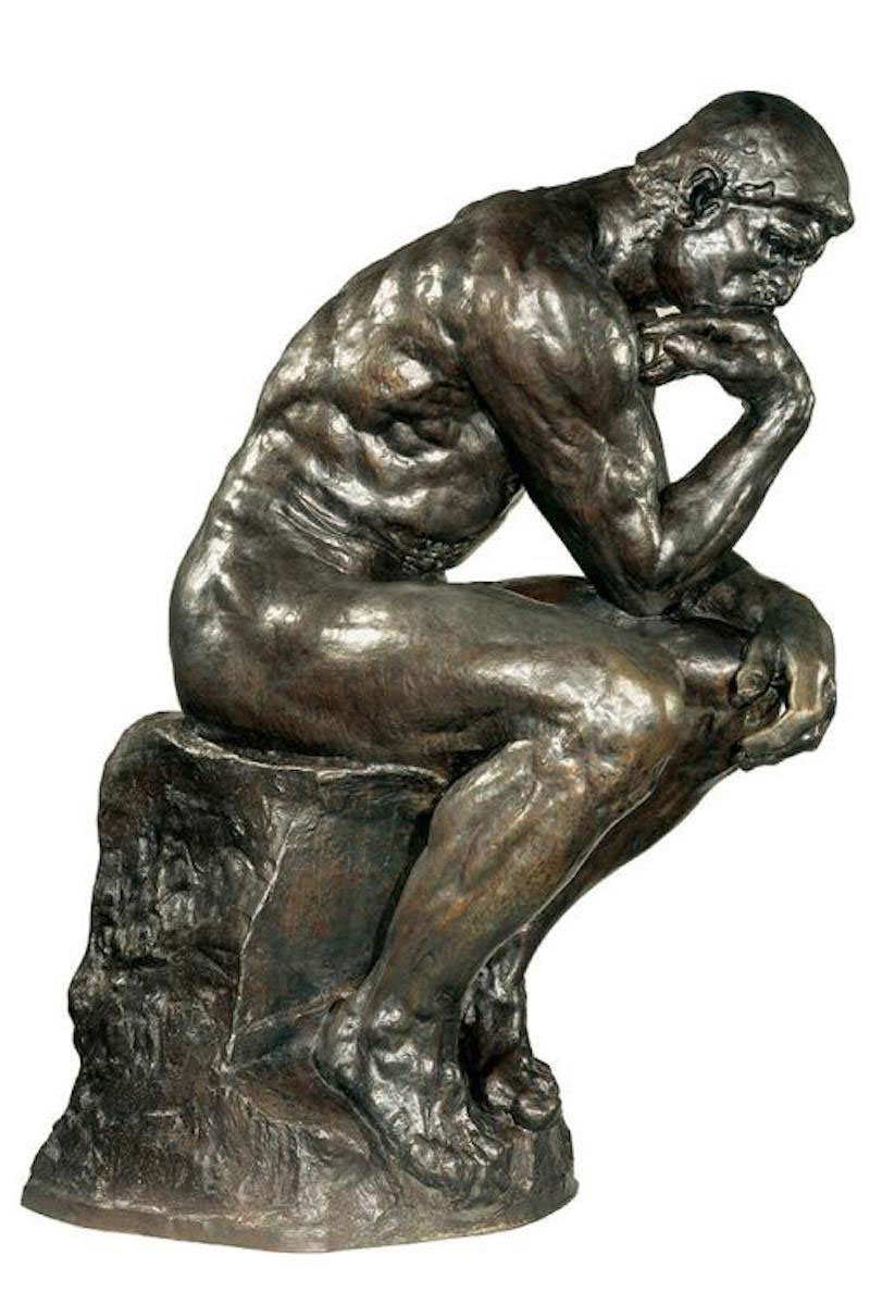 auguste rodin thinker sculpture