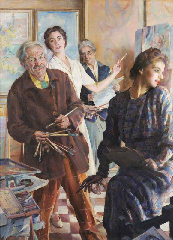 balla luce elica painting 1945