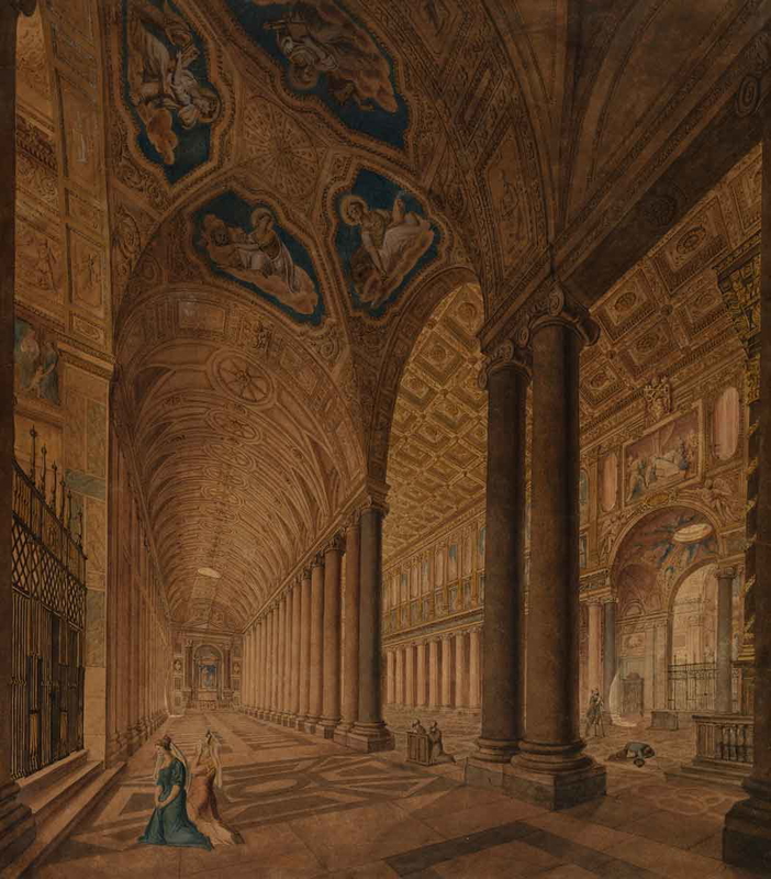 basilica of santa maria maggiore anton hallmann