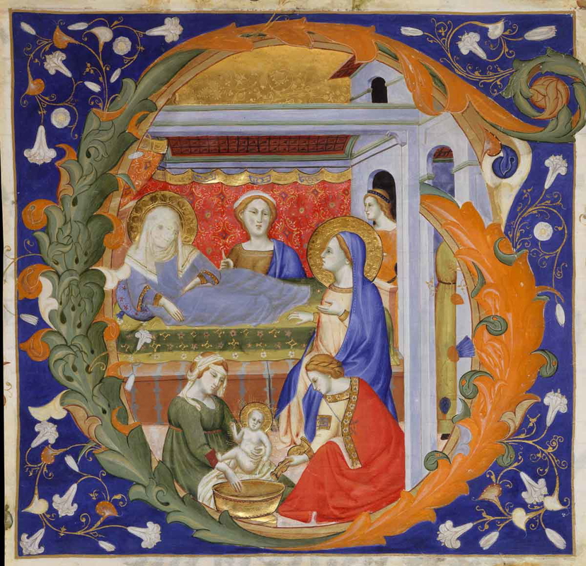 birth of virgin medieval art met