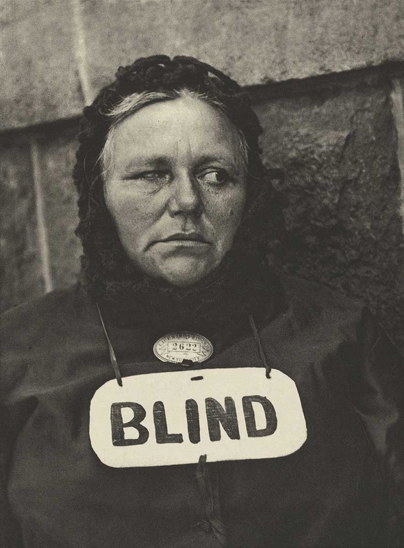blind woman paul strand