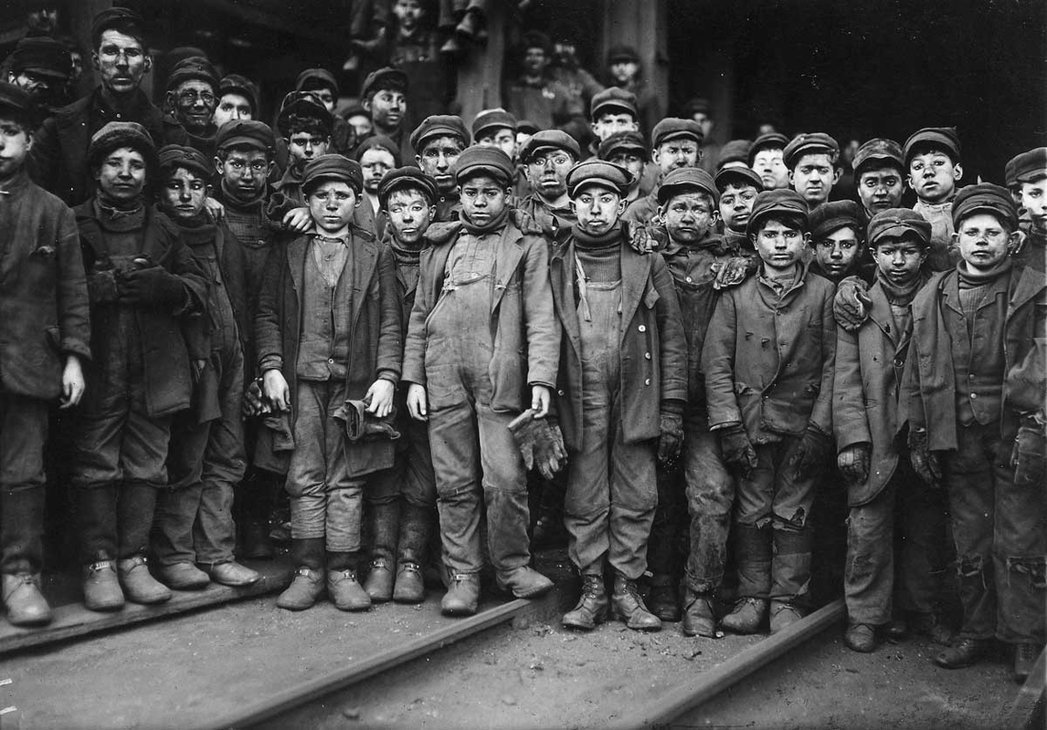 breaker boys lewis hine