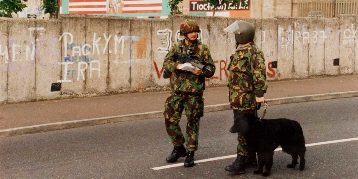 british soldiers belfast