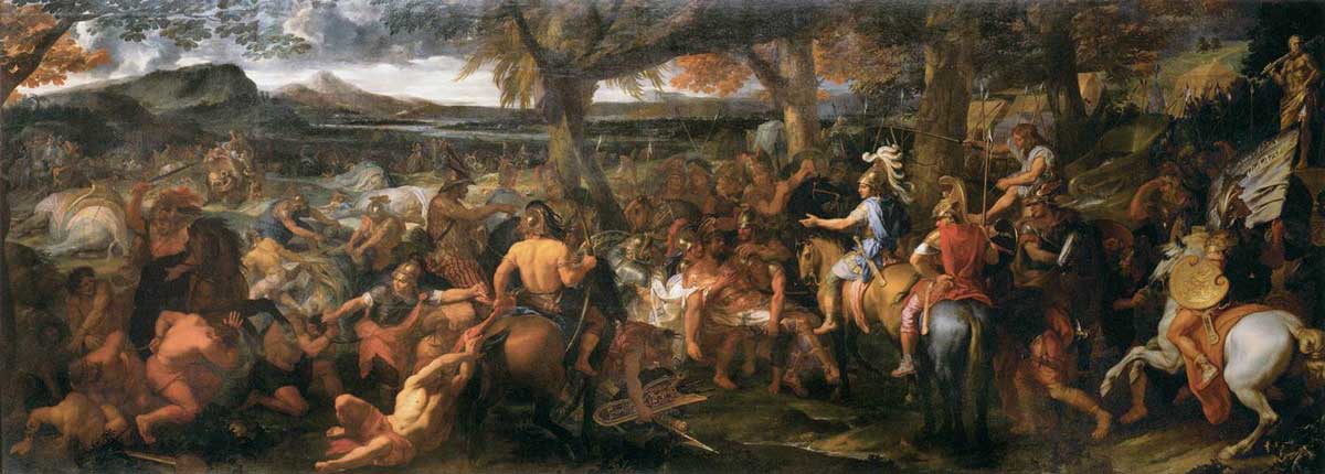 charles le brun alexandre porus painting louvre