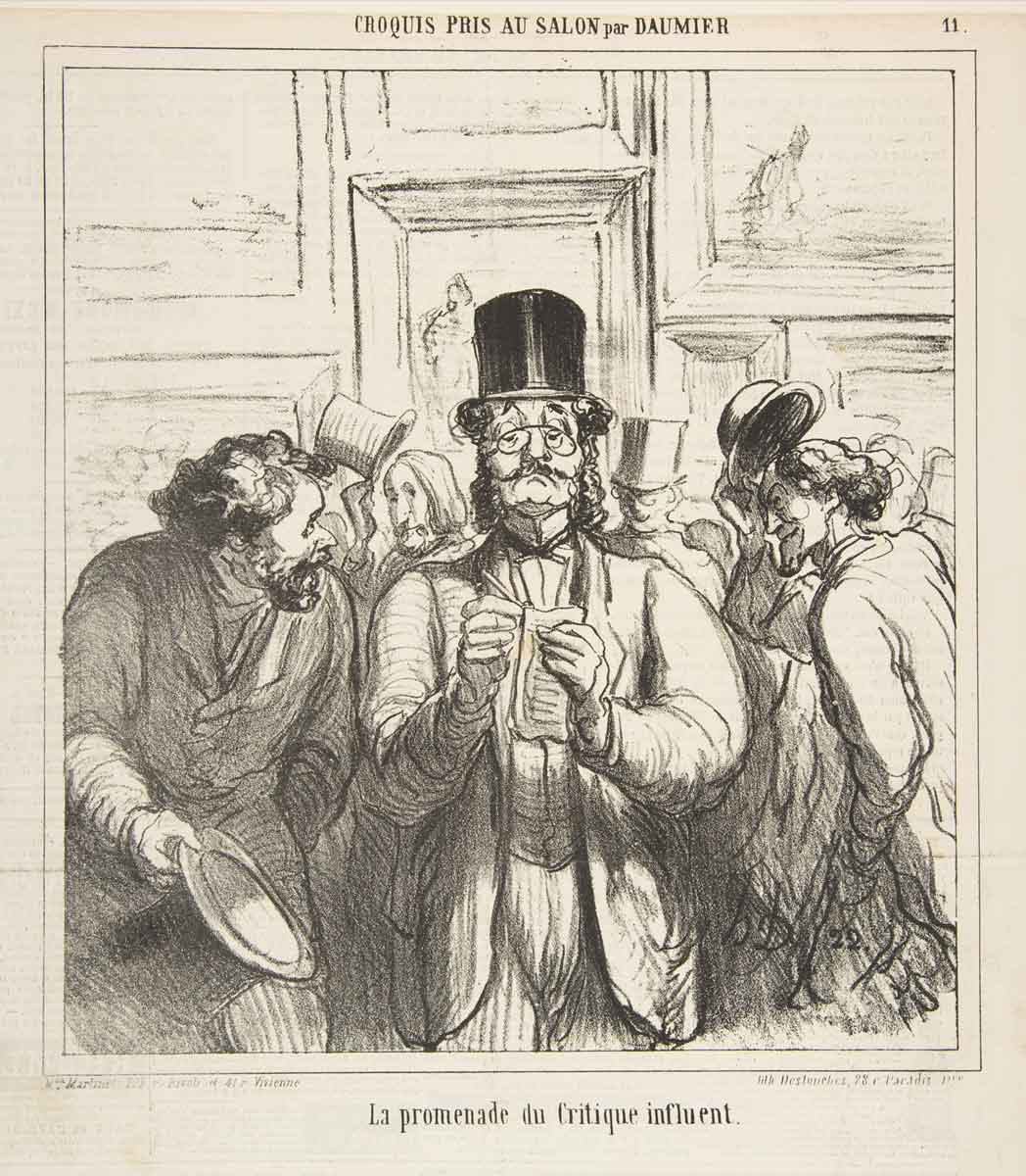 critic salon daumier