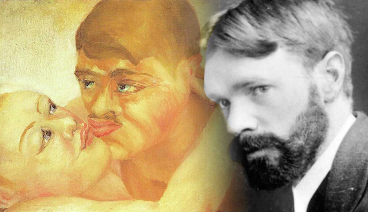 dh lawrence traverler artist writer
