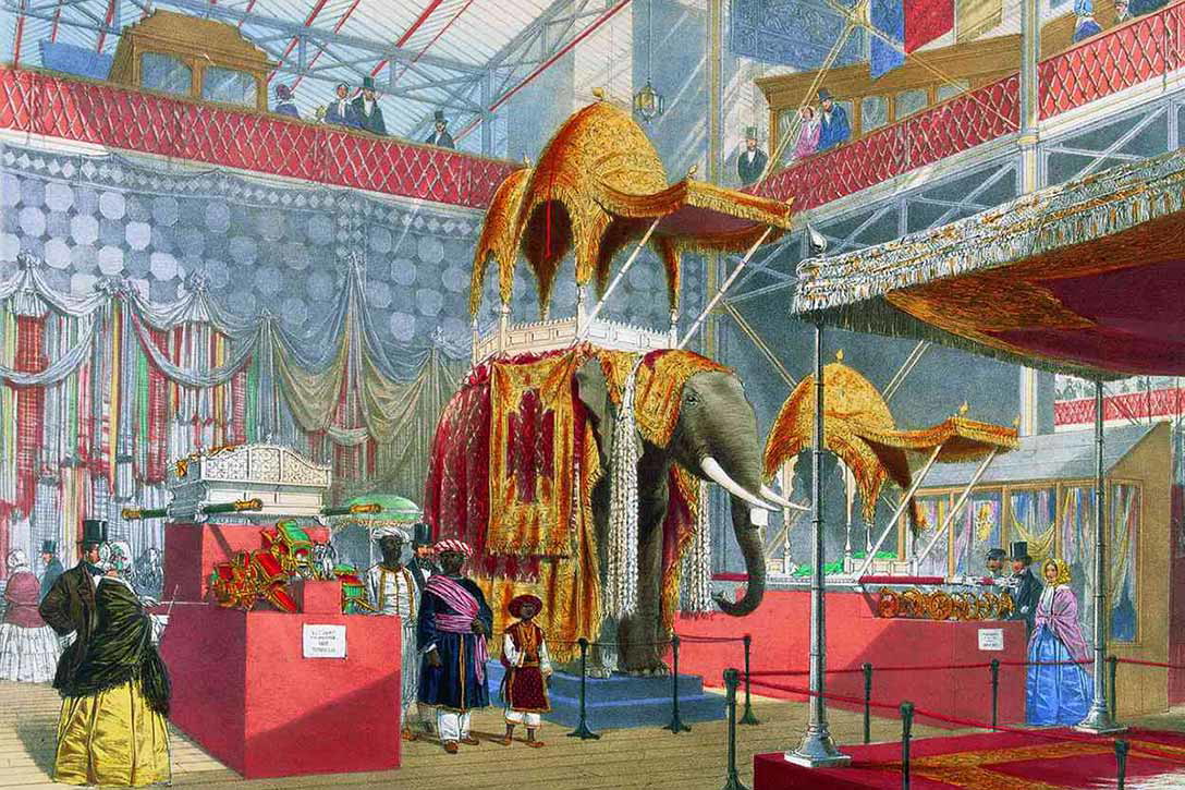 great exhibition of 1851 india display