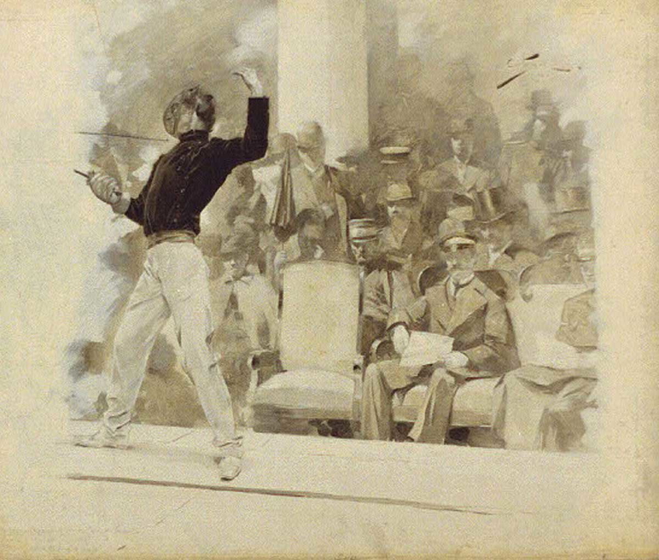 fencing king greece andre castaigne