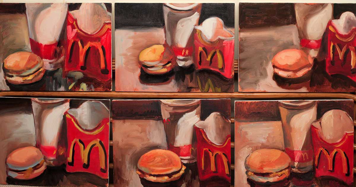 find the differences painting