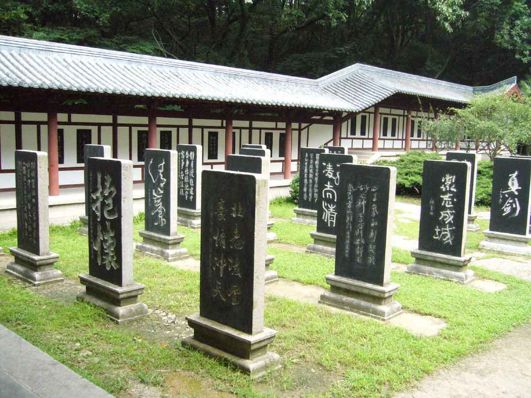 forest stone steles xian