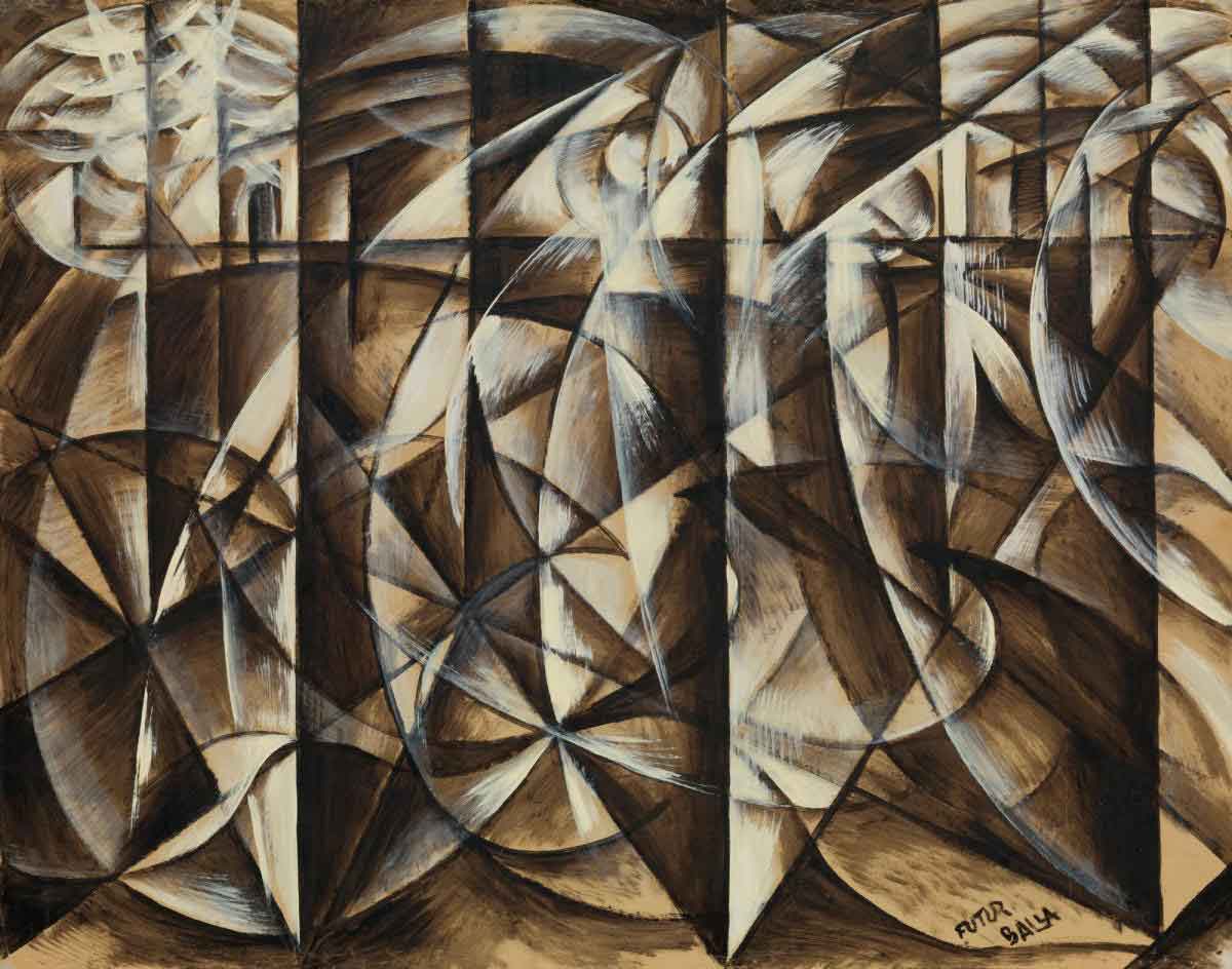 giacomo balla speed light painting 1913