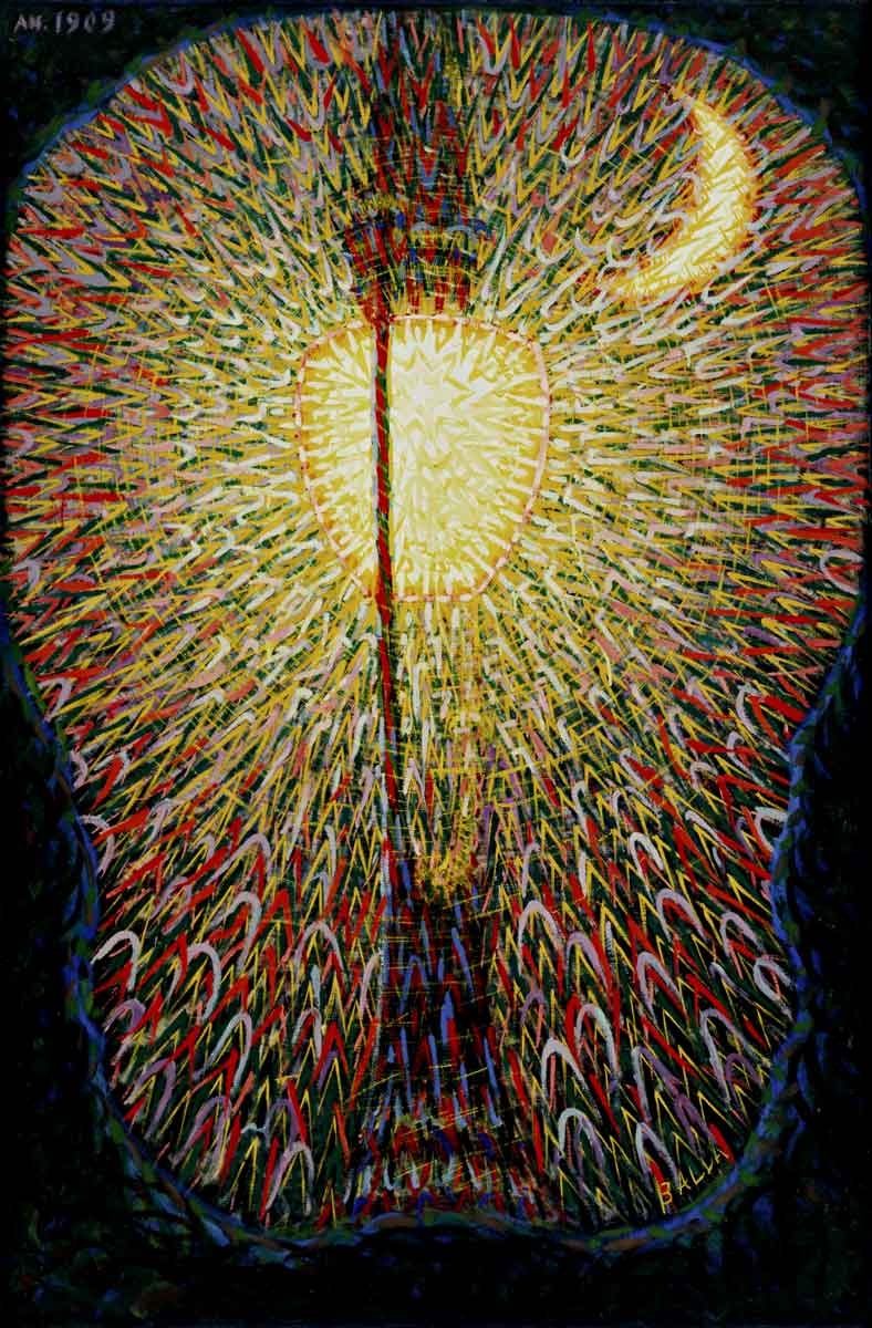 giacomo balla street light painting 1910