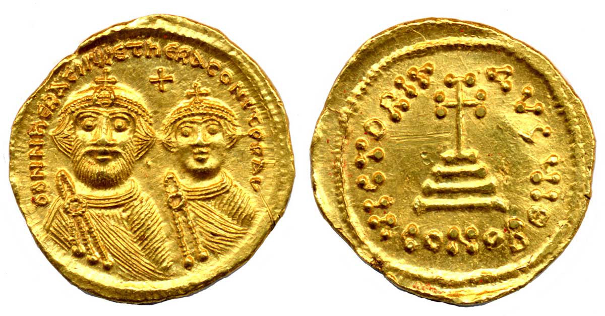 gold solidus heraclius