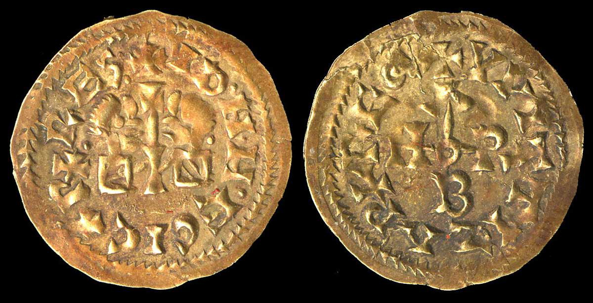 gold tremissis egica and witizia