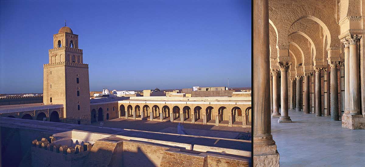 great mosque kairouan exterior