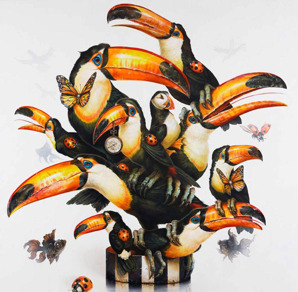 Greg Simkims Fish 7 Pop Surrealist (or Lowbrow) Artists Making Waves in Art Today