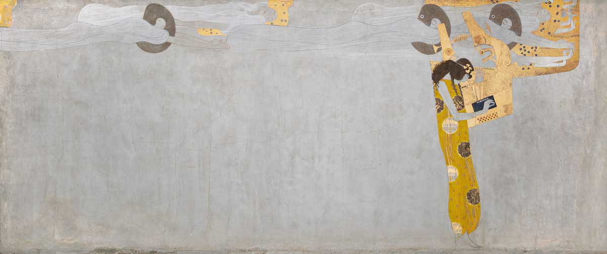 gustav klimt beethoven frieze