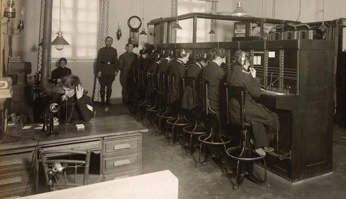hello girls of ww1 telephone tours france