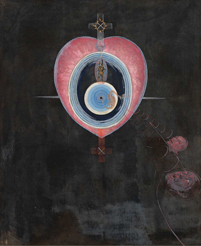 hilma af klint dove painting 1915
