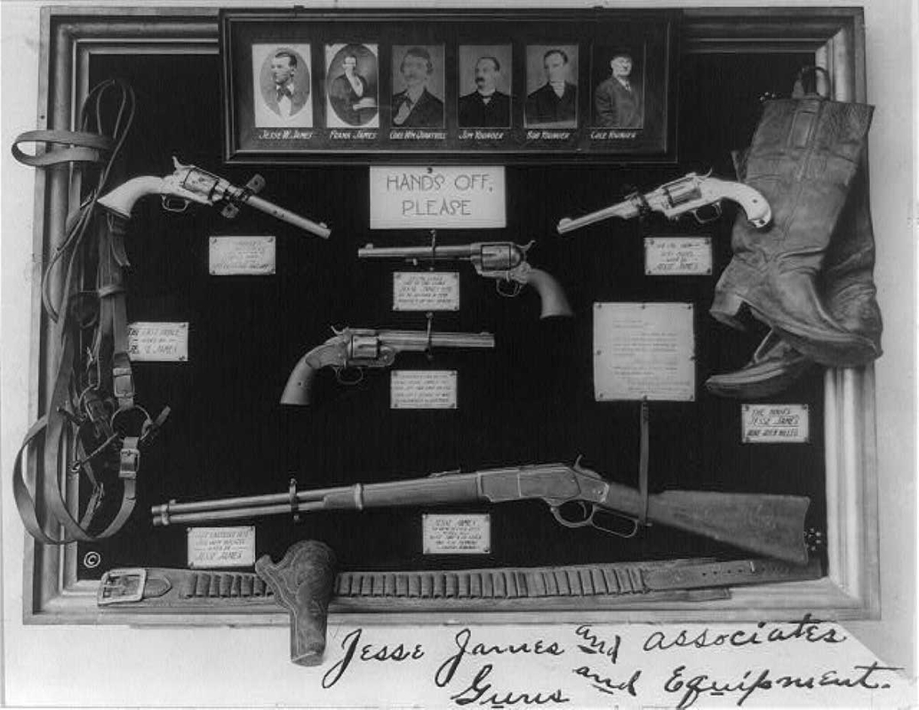 james younger gang guns artifacts