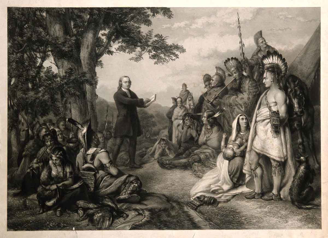 john wesley preaching native americans