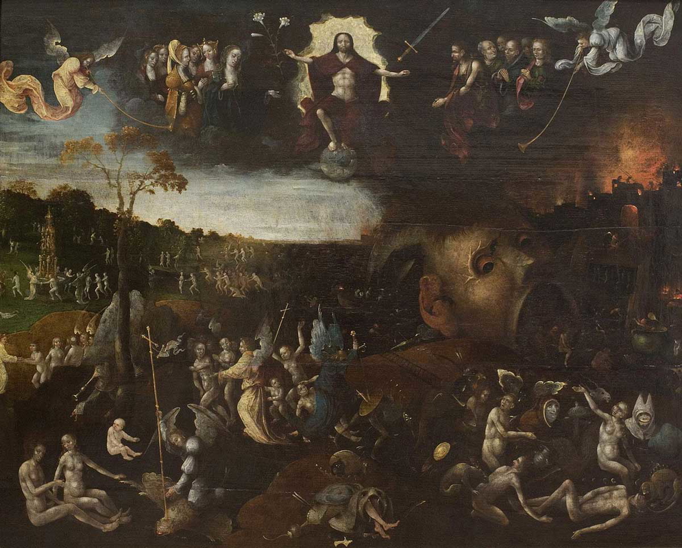 last judgment follower of bosch painting