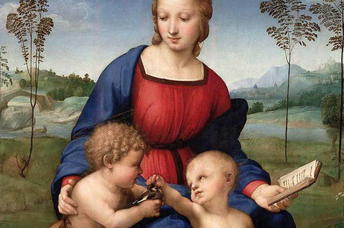 madonna goldfinch raphael