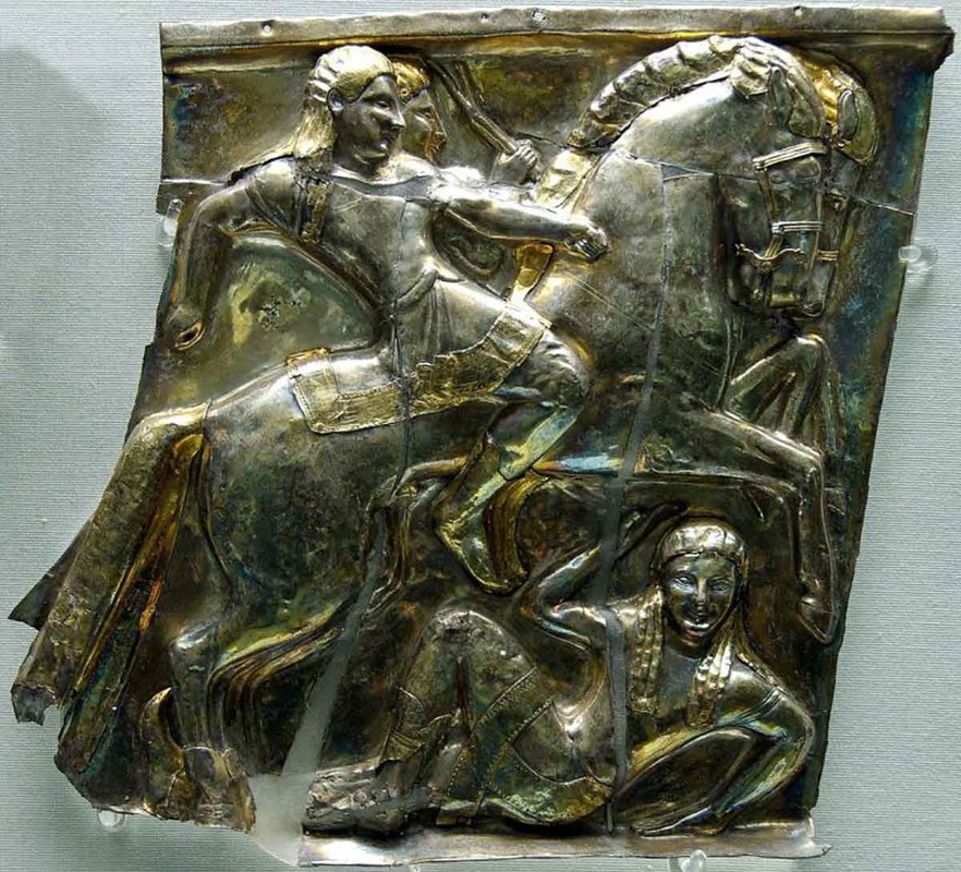 metal etruscan riders