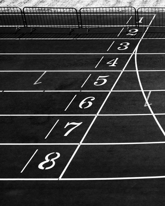 modern olympic games practicing lanes london stadium