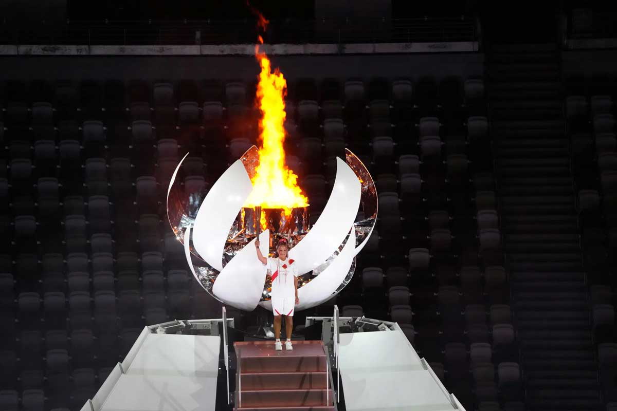 naomi osaka lights up cauldron