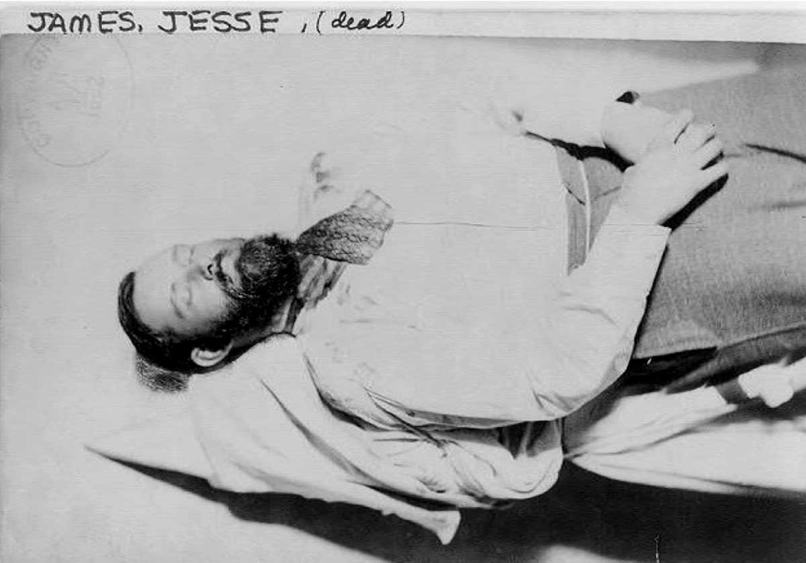 outlaw jesse james dead