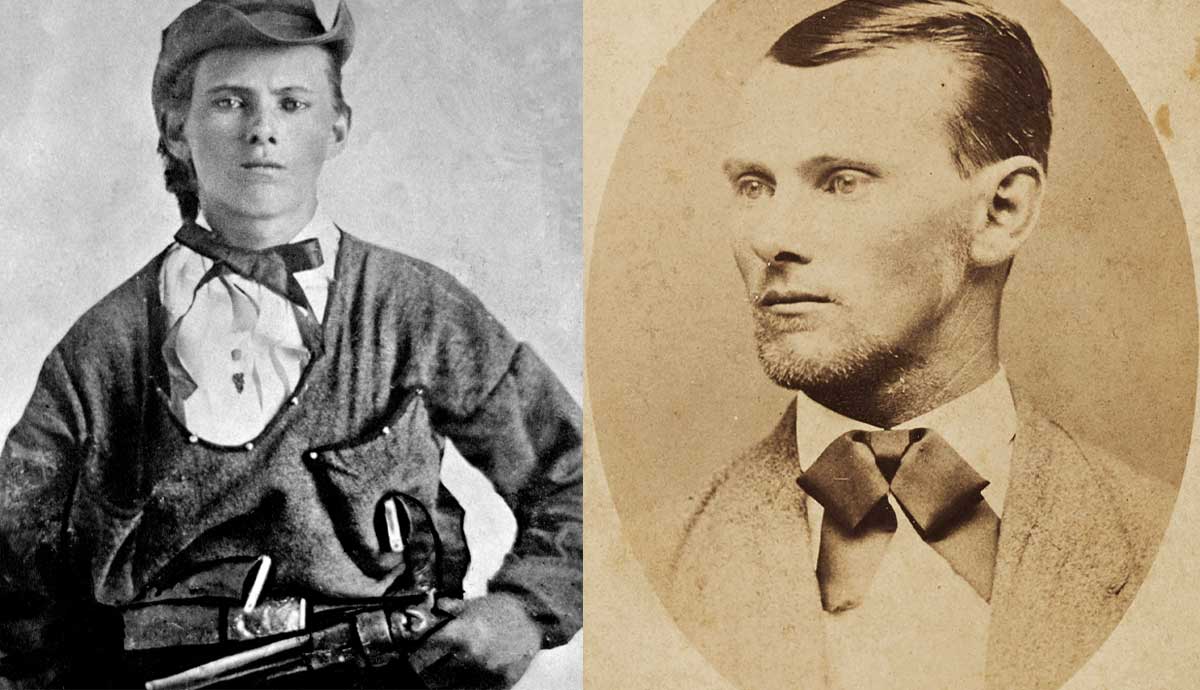 outlaw jesse james portraits