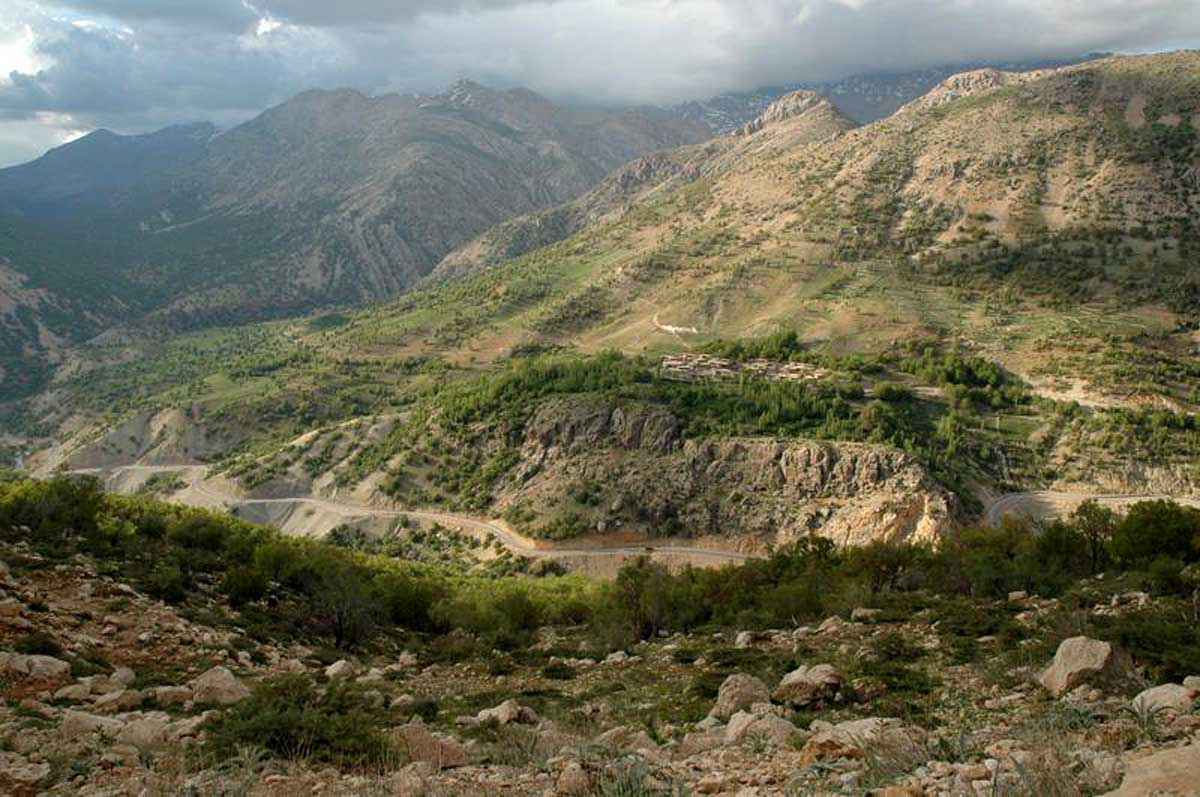 persian gate today view possible persian camp
