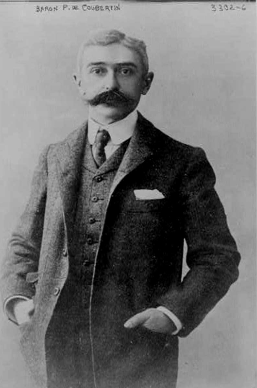 pierre de coubertin photograph