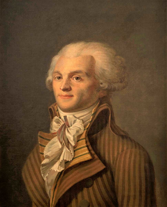 robespierre portrait oil