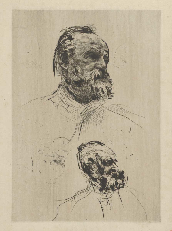 rodin auguste victor hugo portrait