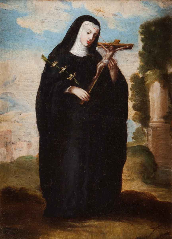 saint rita painting patron saint