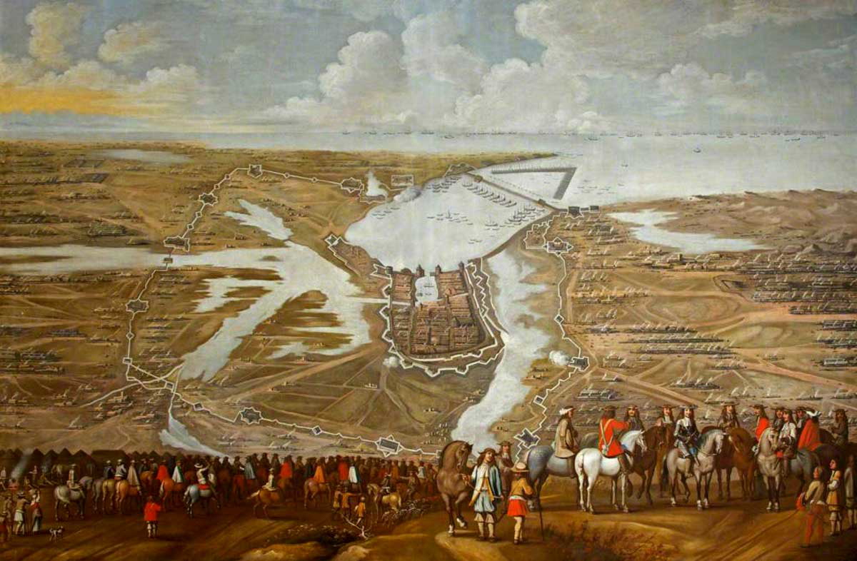 siege la rochelle painting