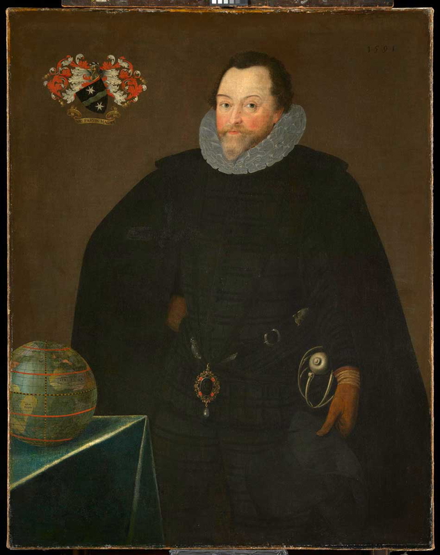 sir francis drake portrait 1591